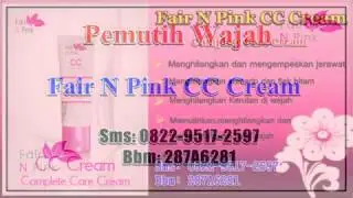Wajah putih alami dengan Fair N Pink CC cream