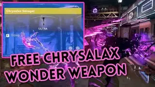 HOW TO GET FREE CHRYSALAX WONDER WEAPON IN FORSAKEN *EASY BUILD GUIDE*