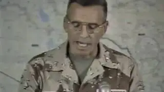 Из Саудовской Аравии: пресс-конференция американских военных в первый день операции &laquo;Буря в пусты...