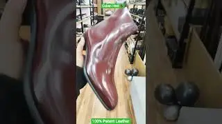 Patent Leather Cuban Heel 100%pure leather.Price 2499/#shorts#viral#leathershoes