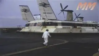 Seaspeed Hovercraft Dover to Boulogne late 1960s early 1970s old cine film 180