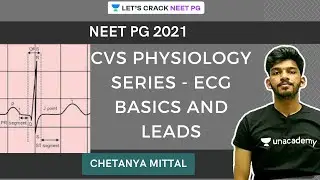 CVS Physiology Series - ECG Basics and Leads | NEET PG 2021 |  Chetanya Mittal