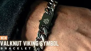 Warriors Symbol Valknut Viking Bracelet - Epic Loot Shop