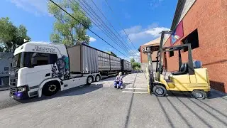 PASSANDO SUFOCO COM SCANIA ENGATADO NO 30MTS /MAPA ELDORADO PRO + SUL PARANÁ1.57+GRÁFICOSNOWYMOON