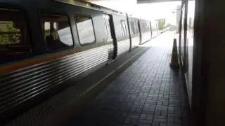 MARTA: Doraville bound Gold Line train at Garnett
