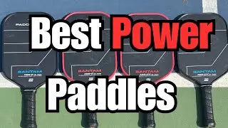 Paddletek Bantam TKO-C and CX Paddle Review: Best Power Paddles Right Now (Gen 3 Joola Alternatives)