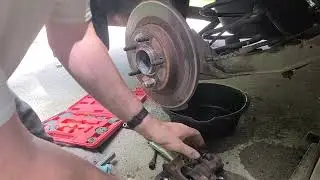 Rear Brake Caliper Emergency /  Parking Cable Adjustment