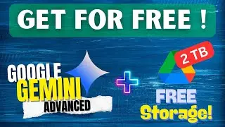 Get 2 TB Google Drive Storage With Gemini Advanced For Free [100% Official Method]