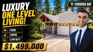 Cordova Bay One Level Living Home For Sale | Saanich BC | Victoria BC Real Estate