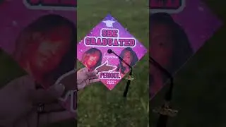 Customer Graduation Cap Topper🎓#Shorts #Viral  #gradcaptopper #customgradcap #graduationseason