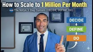 How to Scale to 1 Million Per Month The NASA 3 Step System DECIDE, DEFINE, DO