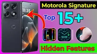 Motorola Signature 15+ tips and tricks 🔥 motorola mobile ki top hidden features