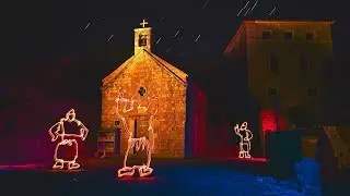 Stari grad Bar (Montenegro 2017 old town Bar) 4K slideshow | Light painting Russia