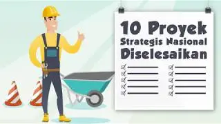 [Motion Grafis] 10 Proyek Strategis Nasional Diselesaikan