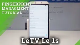 How to Set Fingerprint on LeTV Le 1s - Fingerprint Unlock Tutorial