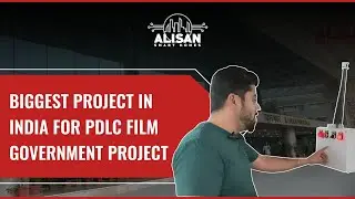 Biggest project for switchable glass/ PDLC film installation in India.
