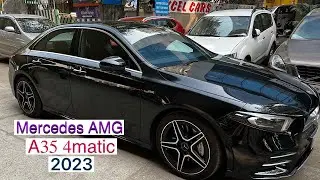2023 Mercedes AMG A35 4Matic Black Color | Buy Used Luxury Cars In Mumbai | EXCEL CARS