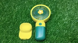 USB Powered Portable Fan / Mini Fan rechargeable fan unboxing video।। best usb fan