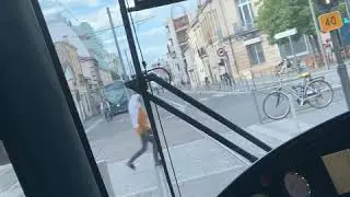 Tramway ligne C Bordeaux trajet en cabine