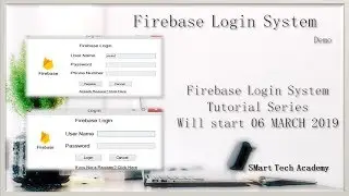 Firebase Login System Demo in C#