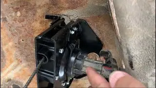 How to Change Spare Tire Wench Chevy Suburban 
