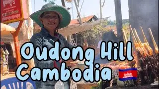 We Visited Oudong Hill & Long Vey - The Former Capital Cities of Cambodia 🇰🇭 #cambodia #khmerfood