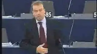 Chris Heaton-Harris MEP in European Parliament 25.10.07