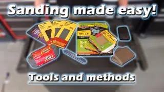 3D Print Sanding Made Easy! How to save money with different tools and methods.