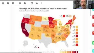 How high are individual income tax rates in California in 2020?
