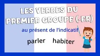 Verbos del primer grupo 🇫🇷 en presente del indicativo en franc&eacute;s | Tiempos verbales
