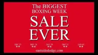 Eastside Dodge Boxing Week Sale! - Calgary, Alberta