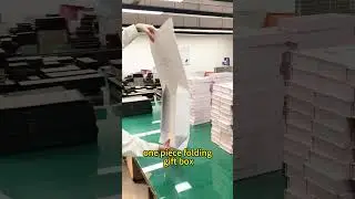 Folding gift box,your business partner in Shenzhen,China.#mjcpack #custombox #foldingbox