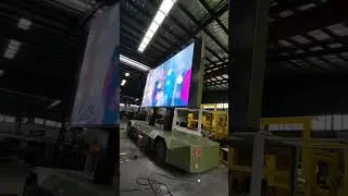 Customized LED advertising truck