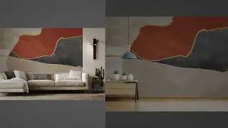 Abstract Peel and Stick Oil Painting Art  Howdy Wallpaper Murals for Wall