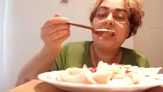 ASMR TÜRKÇE HİNGEL SİVAS MANTISI MUKBANG