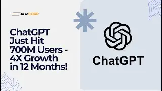 ChatGPT Just Hit 700M Users - 4X Growth in 12 Months!