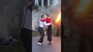 Santa Maria (Del Buen Ayre) - Gotan Project - Martin & Melanie #tango #dance #fire #tangoargentino