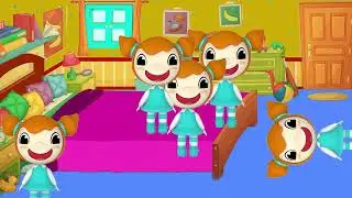 Canım Kardeşim&ndash;Beş K&uuml;&ccedil;&uuml;k Maymun|Five Little Monkeys Jumping on the Bed | T&uuml;rk&ccedil;e & English Kids Songs