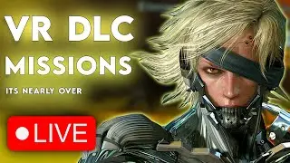 🔴 LIVE - METAL GEAR RISING 100% - VR DLC MISSIONS (DAY 2)