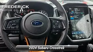 Certified 2024 Subaru Crosstrek Wilderness, Frederick, MD S19037A