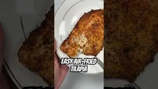 How To Cook Tilapia In An Air Fryer From Frozen! Super Quick & Easy! #Shorts