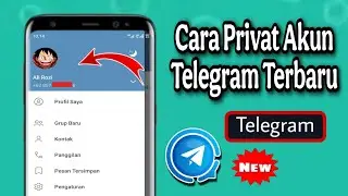 Cara Privat Akun Telegram Terbaru