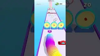 Circle Stack Run🔴🟠🟡🟢🔵🟣