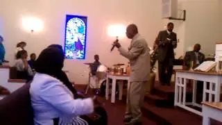 Raymond Stewart singing at Evangel Temple 9/23/12