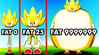 Growing SKINNY SUPER SONIC Into FATTEST In GTA 5