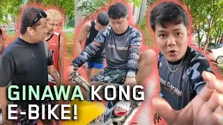 NILAGYAN KO NG PEDAL NG BIKE MOTOR NI BARNEY!