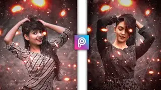 Dual Color Background Change in PicsArt || New Photo Editing Picsart 2020 Girl