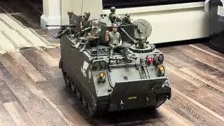 1/10 RC Scale Model ARVN M113 APC Vietnam War RVN Rangers Full Review