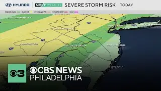 Tracking severe weather risks for Philadelphia area Saturday | Digital Brief