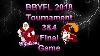 BBYFL 3&4 Falcons Vs Meigs 2018 Tournament Final